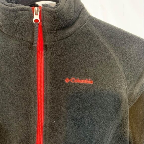 GIRLS COLUMBIA omni heat thermal jacket. Black and neon pink. New condition. - Picture 7 of 9